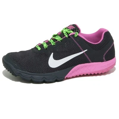 1693O sneakers donna NIKE ZOOM WILDHORSE nero/fuxia shoes woman - Photo 1/4