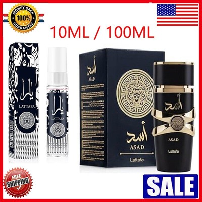 USA Shipping - Asad By Lattafa Perfume for Unisex EDP 100ML/10ML New in Box