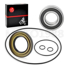 Rear Wheel Axle Brake Drum Bearing Seals 2002-14 for Suzuki Ozark250 LTF250 2X4
