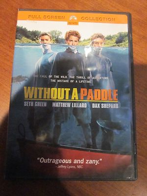 Without A Paddle Comedy Movie Used DVD Dax Shepard Seth Green Matthew Lillard