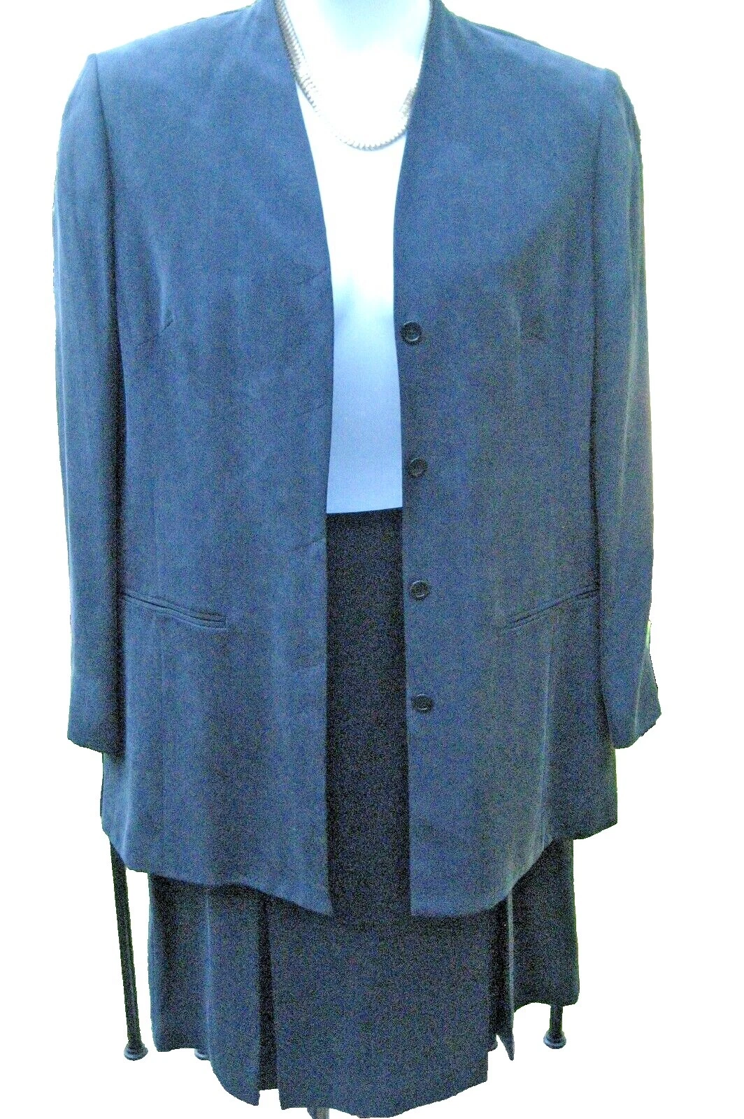 Костюм с юбкой Liz Claiborne, 100% шелк, костюмы и костюмы, разделенные для женщин