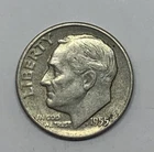 1955 S Roosevelt Silver Dime San Francisco Mint Estate Coin You Grade 1of4