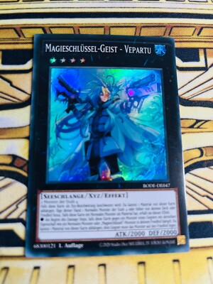 Yugioh Magieschlüssel-Geist - Vepartu BODE-DE047 Super Rare