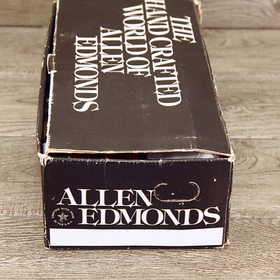 * NEW * $295 Allen Edmonds WOODSTOCK Loafer 7 D Black / Brown * add $15 Trees NEW * $295 Allen Edmonds WOODSTOCK Loafer 7 D Black / Brown  main image 4