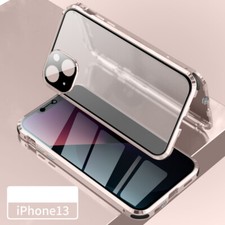 For iPhone 13 12 11 Pro Max 360 Magnetic Double-sided Case Cover Privacy Film