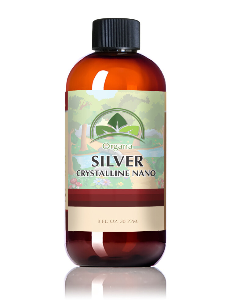 Organa 99.99% Ultra Pure Crystalline Nano Colloidal Silver