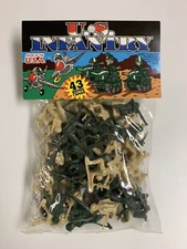 Vintage - US Infantry - 43 Pieces - Tim Mee Toys - No. 17840