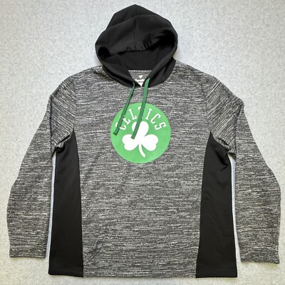 Kalinga Ashok Nike Nrg Swoosh Logo Hoodie Grey Boston Celtics