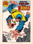 THE BEAST X-MEN JACK KIRBY 9"x12" Marvel Comics Vintage Art Print Poster