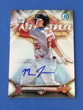 Matt Thaiss - 2018 Bowman Chrome Arizona Fall League Autograph #70/100
