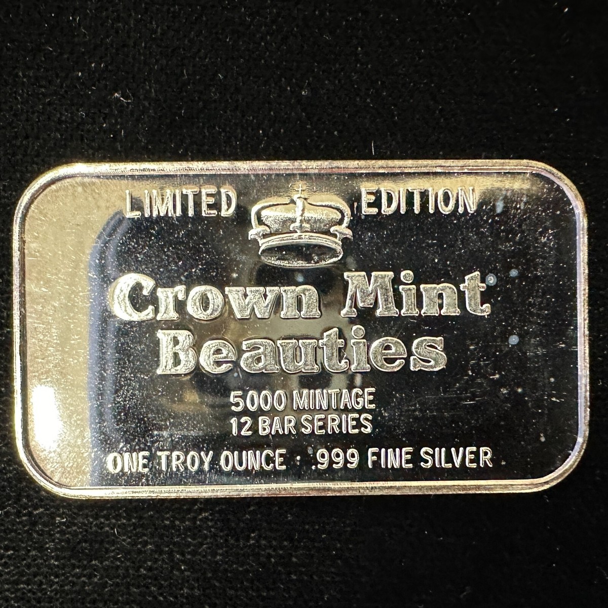 Crown Mint Beauties July .999 Fine 1oz Silver Bars (L2636) | eBay