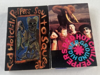 Red Hot Chili Peppers Cassette Single Lot 2x Soul To Squeeze & Higher Ground