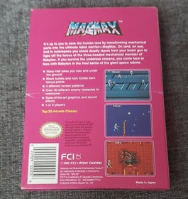 MagMax Mag Max Nintendo NES Brand New Factory Sealed H-Seam VGA WATA Grade it!