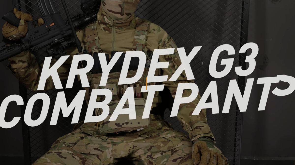 KRYDEX Gen3 Combat Trousers & Knee Pads Tactical Pants Tiger
