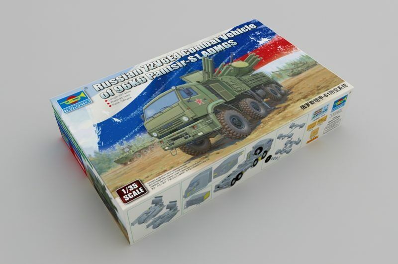Russian 72v6e4 Combat Vehicle Of 96k6 Pantsir S1 Admgs 1:35 Plastic Model Kit Nowy regularny sklep