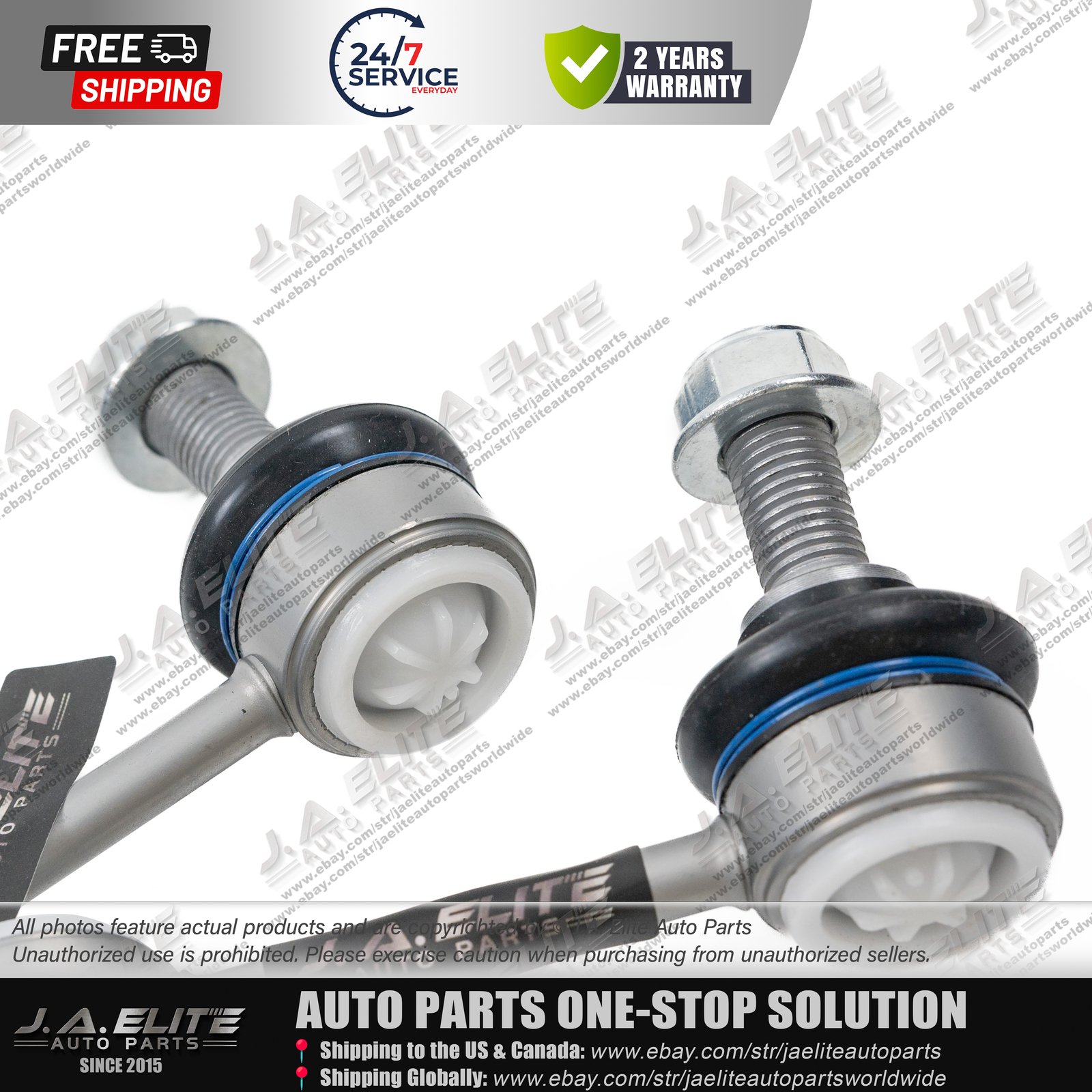 2pcs Left & Right Rear Drop Link fits Bentley Arnage, PD104459PA / PD104459PB