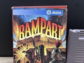 Rampart Jaleco Nintendo Entertainment System NES Game Complete