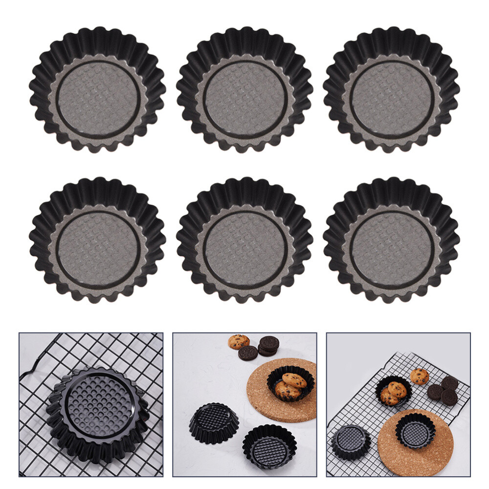 6 PCS Blumenförmige Eierkuchenform Eierkuchen-Backform Zum Selbermachen