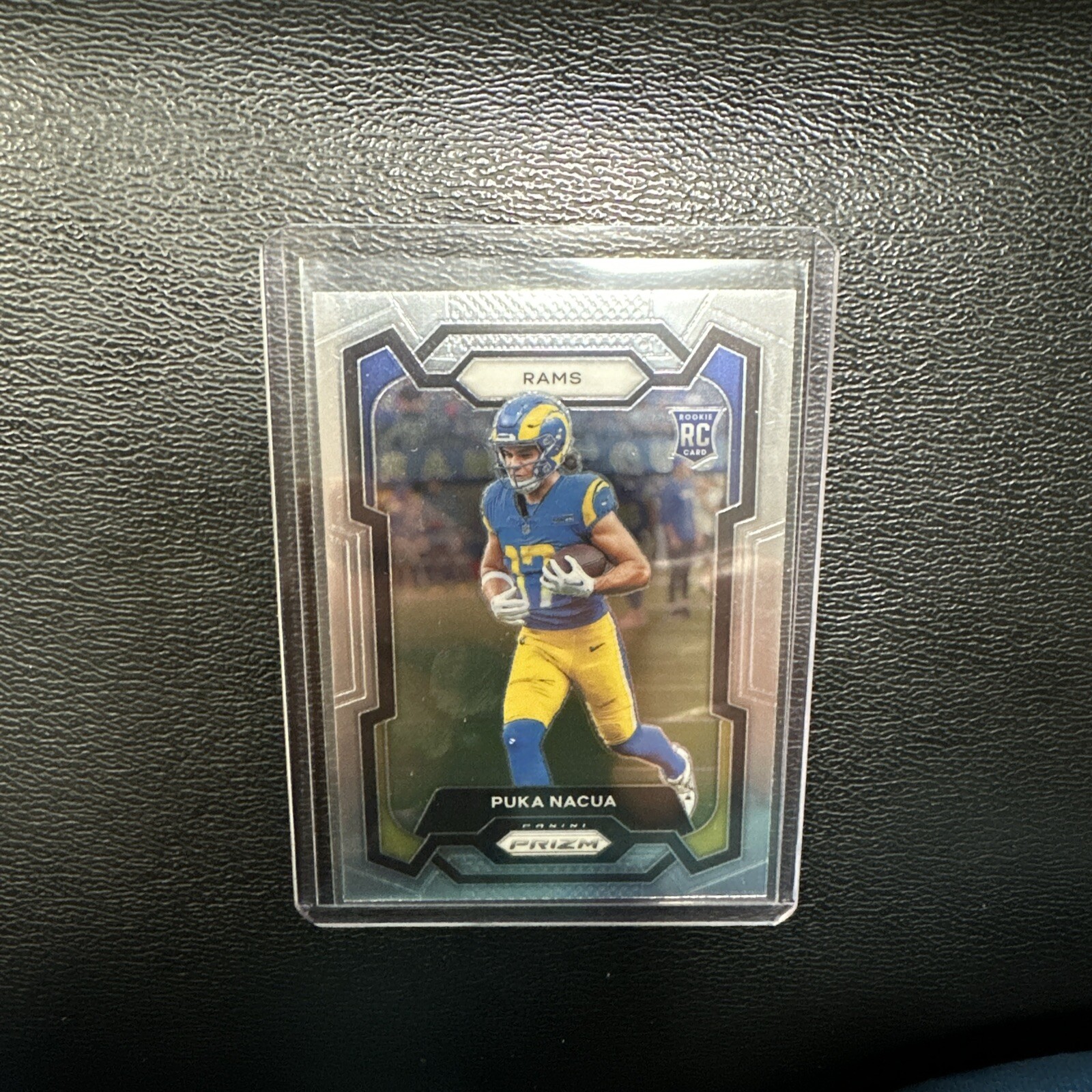 2023 Prizm Puka Nacua Silver Prizm Rookie Card RC #357 Rams