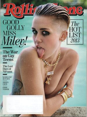 ROLLING STONE Magazine October 10 2013 Miley Cyrus Nirvana The Hot List 2013