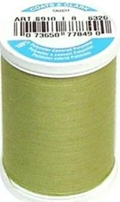 Coats & Clark ~ Dual Duty All Purpose Thread, 250 yd ~ (S910-6320 - Light Olive)