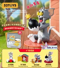 52Toys Tom and Jerry Poor Tom Series Blind Box Confirmed Figure You Pick New