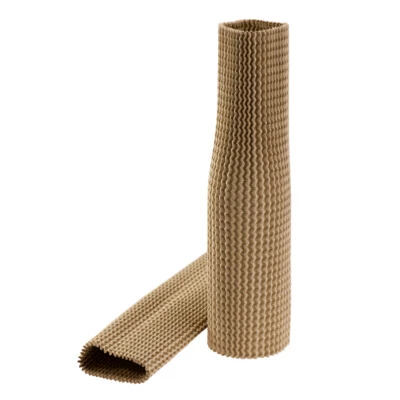 BB-VERPACKUNGEN® Flaschenhülle Wellpappe 150 x 340mm Schutzhülle Flaschenschutz schützend dehnbar