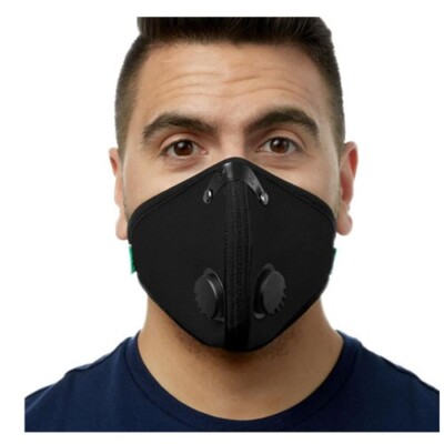 RZ Mask M2 Multi-Purpose Air Filtration Mask, Black