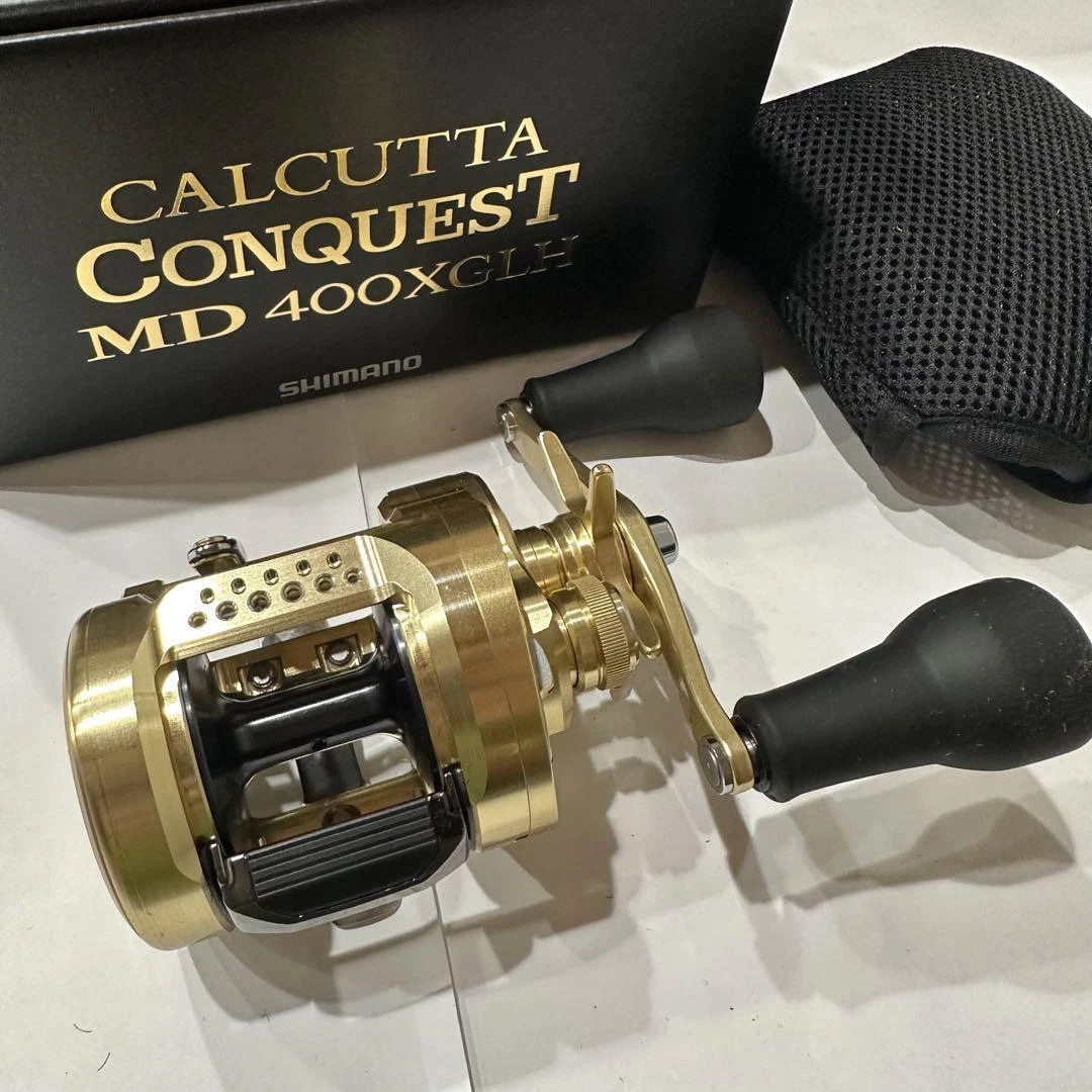 Shimano 23 CALCUTTA CONQUEST MD 400XGLH 7.5 RIGHT Casting Reel