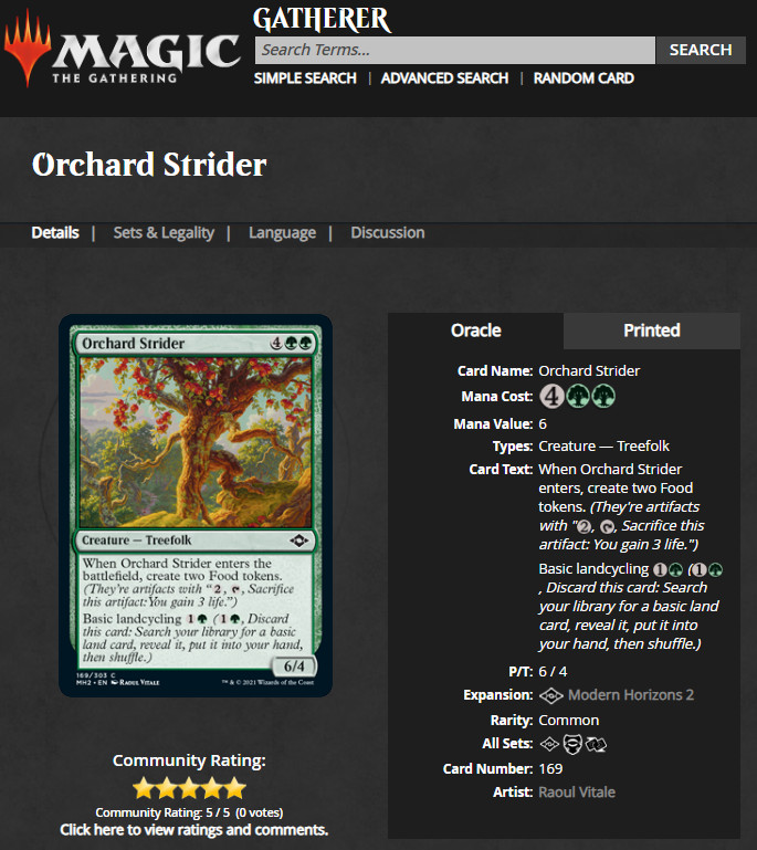 MTG Magic the Gathering MH2 Modern Horizons 2 Foil Orchard Strider PSA 10 POP 1 view 4