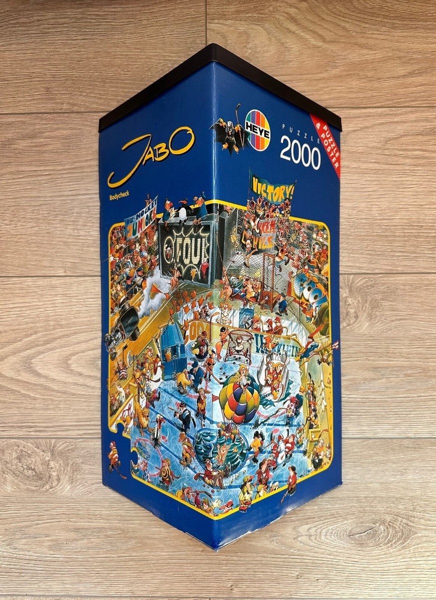 RARE HEYE 2000 BODYCHECK Jigsaw Puzzle by JABO 1995 | eBay
