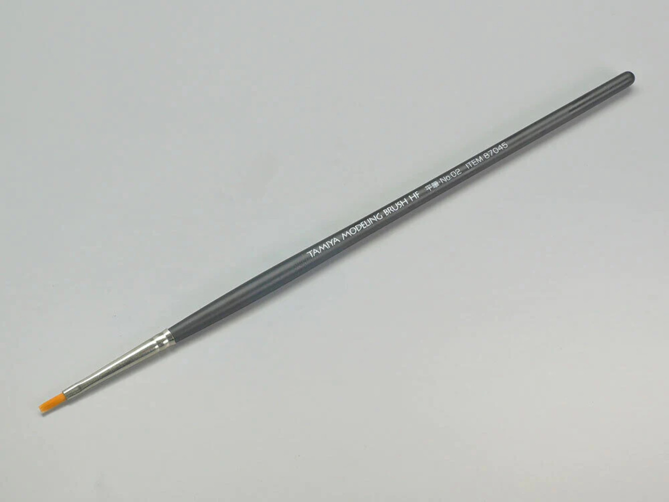 Tamiya 87045 High Finish (HF) Flat Paint Brush No.02, for RC & Plastic Kits, NIP