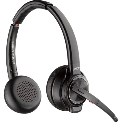 POLY SAVI 8220 UC Stereo DECT Headset USB-A MS Wireless *NEU* Bluetooth Headset