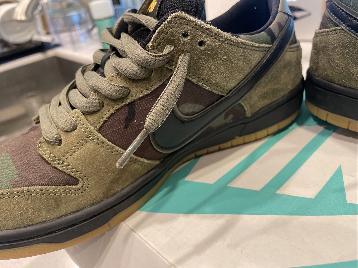 NIKE SB ZOOM DUNK LOW ナイキ ダンク カモ  スニーカー ナイキ ダンク LOW SB プロ 'Camo Green'. Nike SNKRS