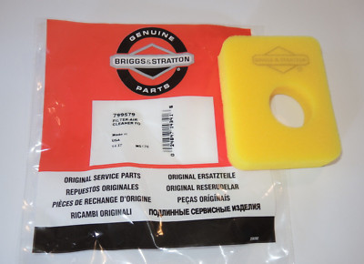 799579 Briggs & Stratton Filter Luftfilter Rasenmäher Motoren 450e 550e 550ex