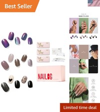 Semi Cured Gel Nail Strip Starter Kit Include...