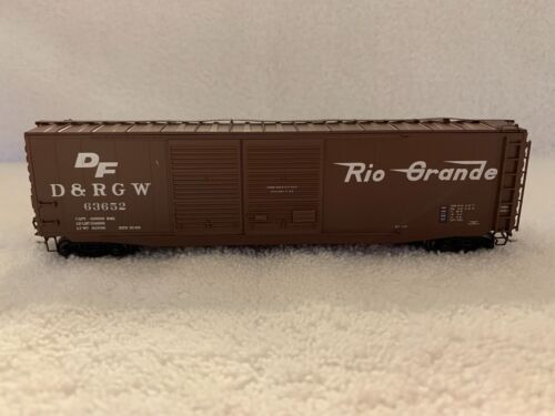 Intermountain #45629-04 HO Scale Rio Grande 50' PS-1 Double Door Boxcar #63652 - Picture 2 of 8