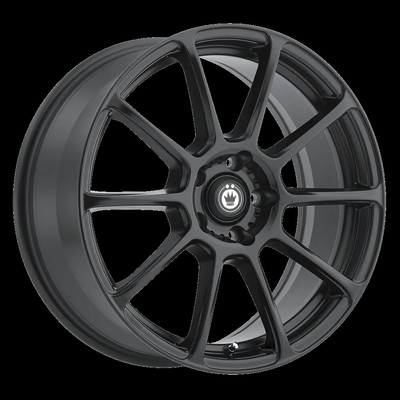 (1) 17x7.5 +35 Konig Runlite 5x114.3 Matte Black Wheel