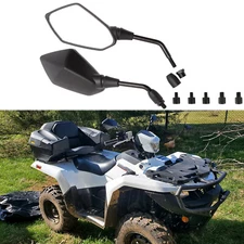 Motorcycle Rear View Side Mirror M10 M8 For Suzuki King Quad 300 450 700 750 AXI