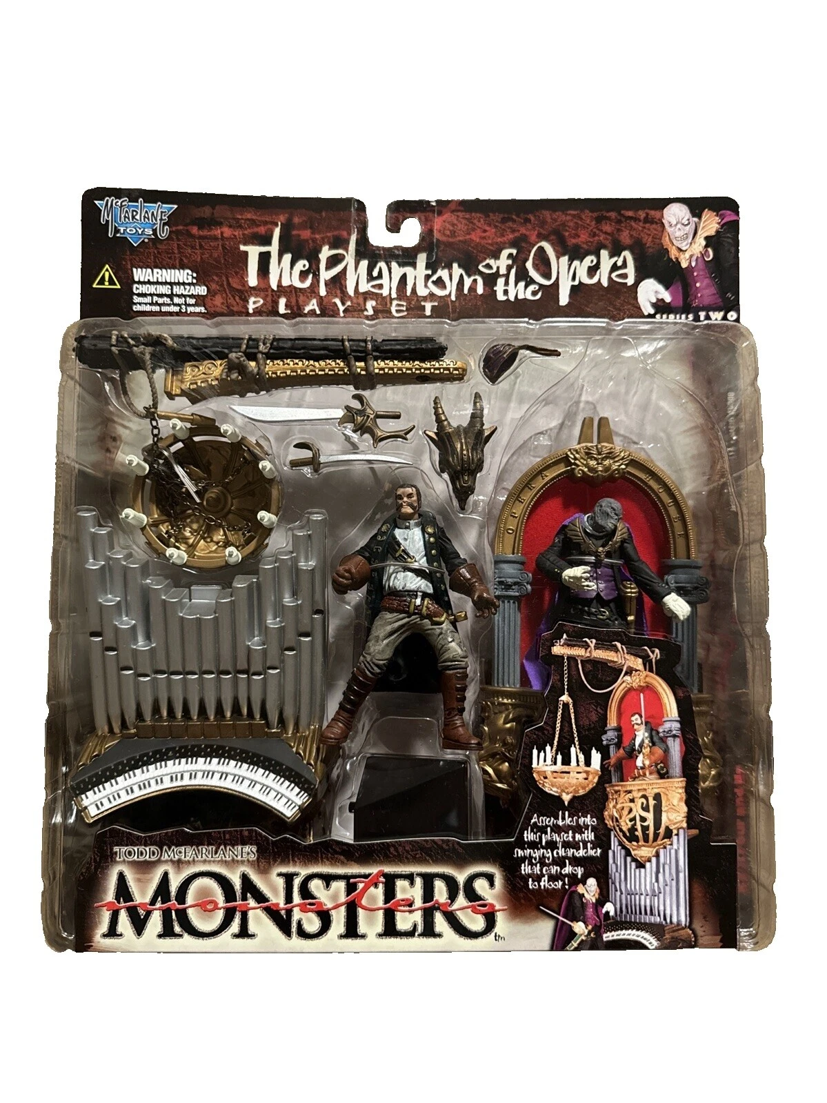 McFarlane Toys Phantom Of The Opera bonecos de ação