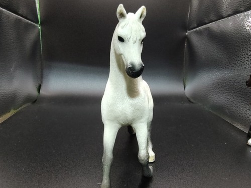 Schleich YEGUA ÁRABE BLANCA con JUEGO DE FOCOS Figura Animal Caballo 2013 Retirado - Imagen 8 de 13