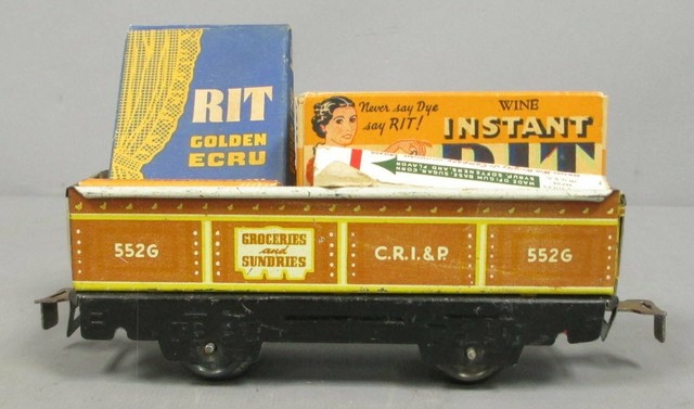 marx tinplate trains