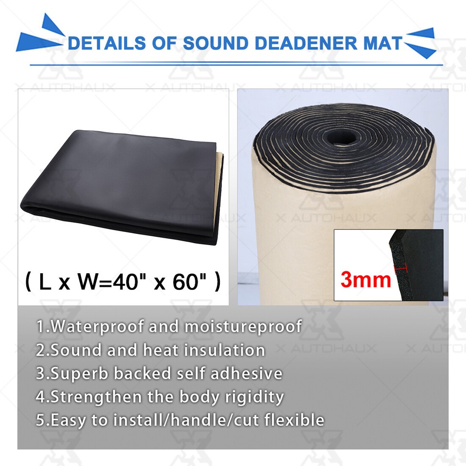 Buy Siless 50 il (1.3) 52 sqft Car Sound Deadening at - Butyl