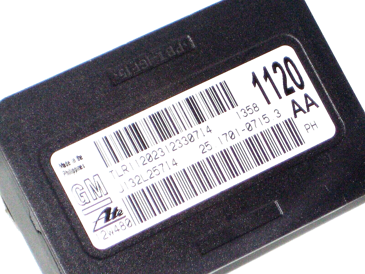 2013 Chevy Chevrolet Equinox Yaw Rate Sensor Control Module