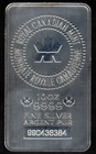 ROYAL CANADIAN MINT 10 Troy Ounces .999 Fine Silver Bar 990436384