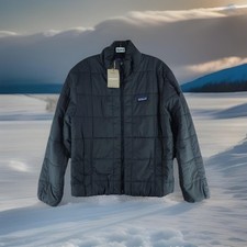 Patagonia Women's Light Gust Quilted Jacket - Black New 249 Size XL