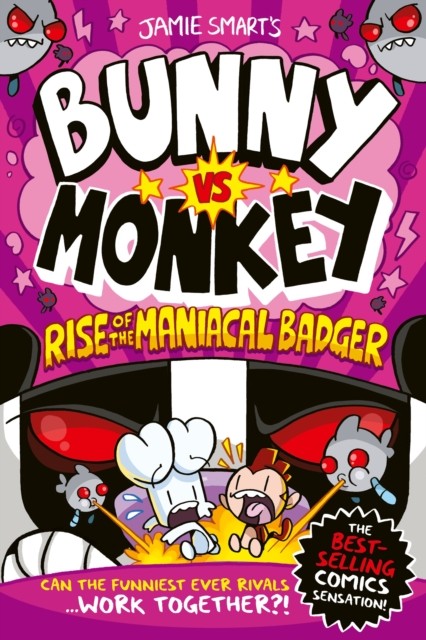 Jamie Smart Unisex Multicolor Bunny Vs Monkey: Rise Of The Maniacal Badger (A Phoenix Comic - Image 3