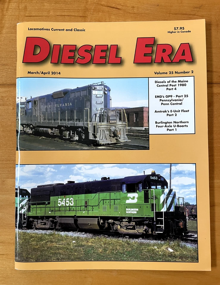 Diesel Era Volume 25, Year 2014, All 6 issues, And in Very Good Condition - Image 3 of 4
