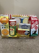 Melissa Doug Fridge Fillers Grocery Play Food Cartons 8 Pieces