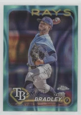 2024 Topps Chrome Aqua Lava Refractor 193/199 Taj Bradley #83 0xi8